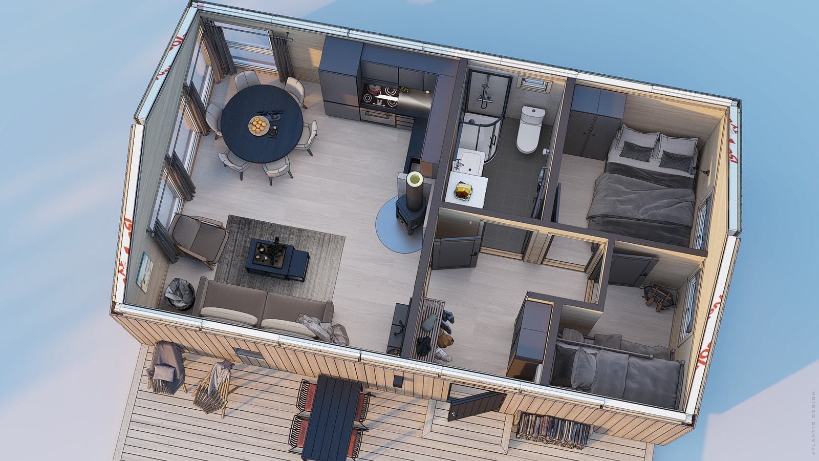 Planillustrasjon Galleribilde