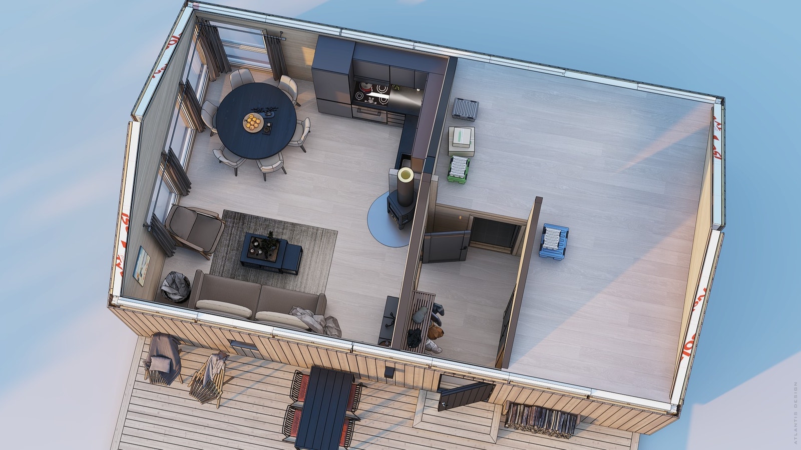 Planillustrasjon Galleribilde