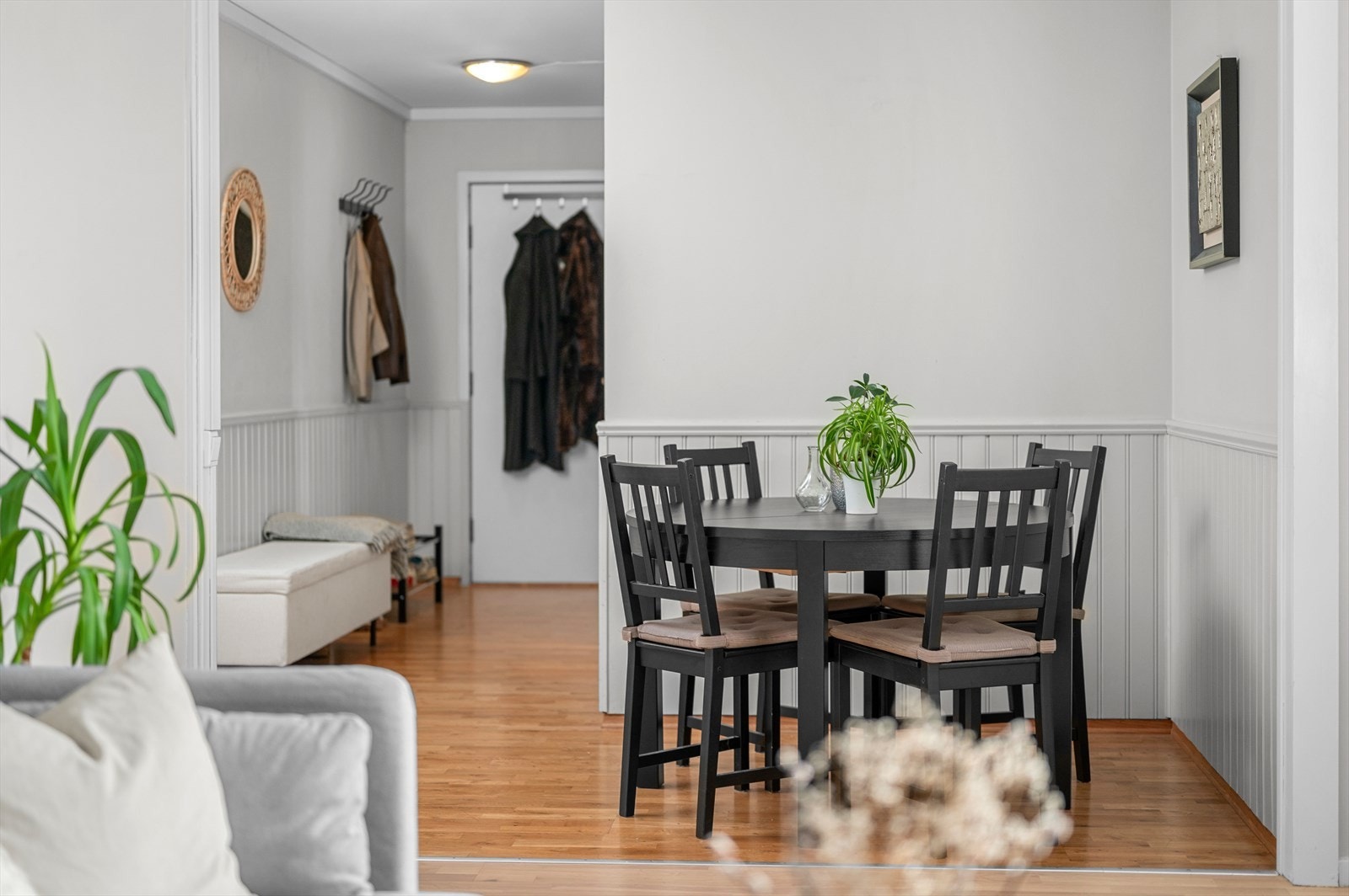 Her får du en god planløsning med flere møbleringsalternativer som gir en herlig atmosfære. Galleribilde