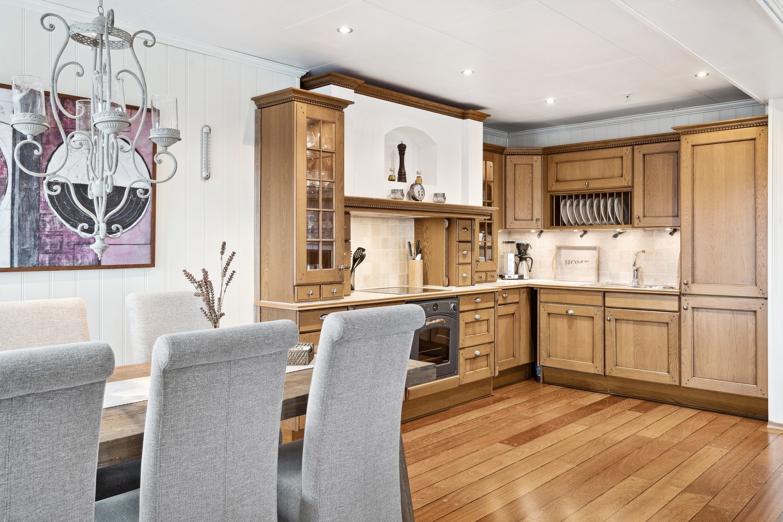 Downlights i tak Galleribilde