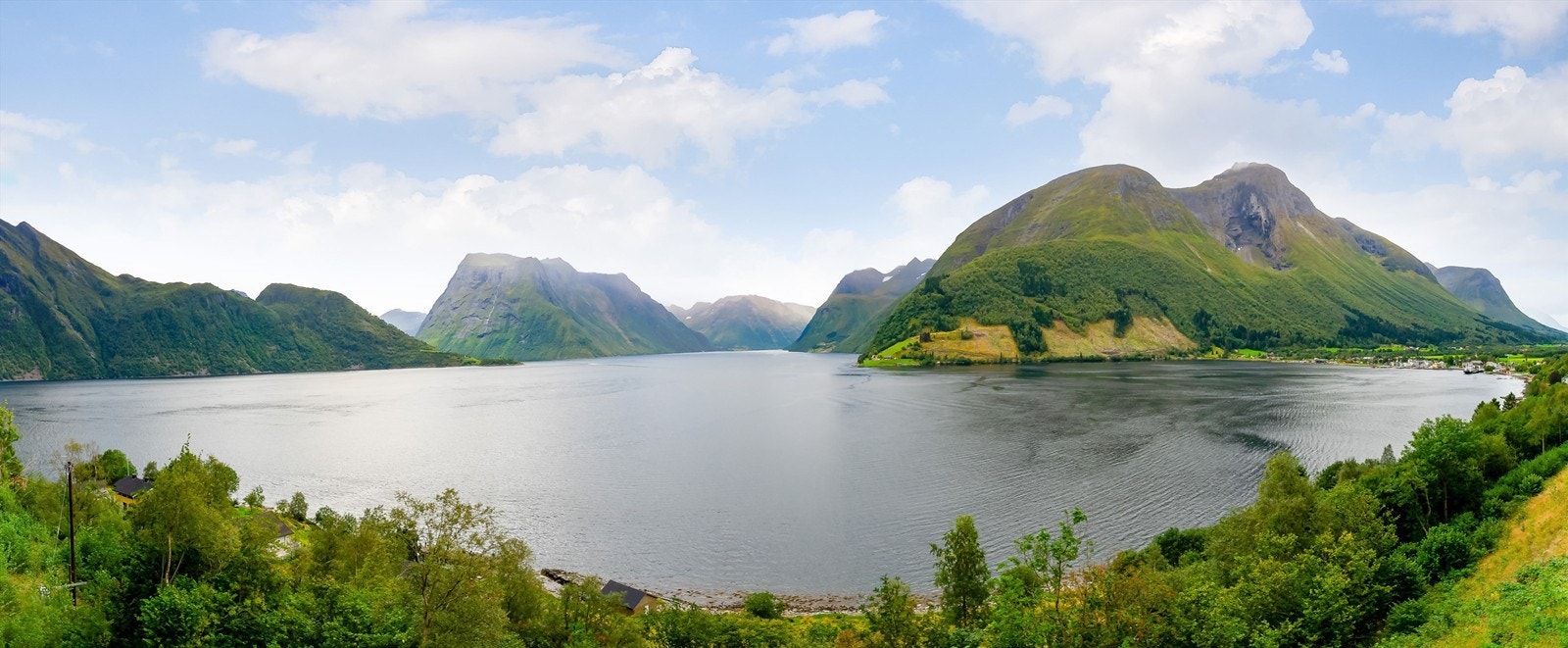 Panoramabilete av utsikta Galleribilde