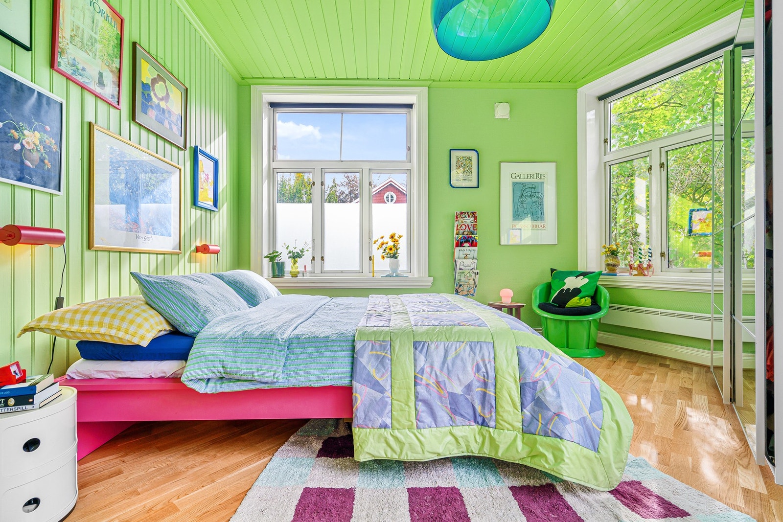 Det største soverommet er på nesten 18 kvm. Galleribilde