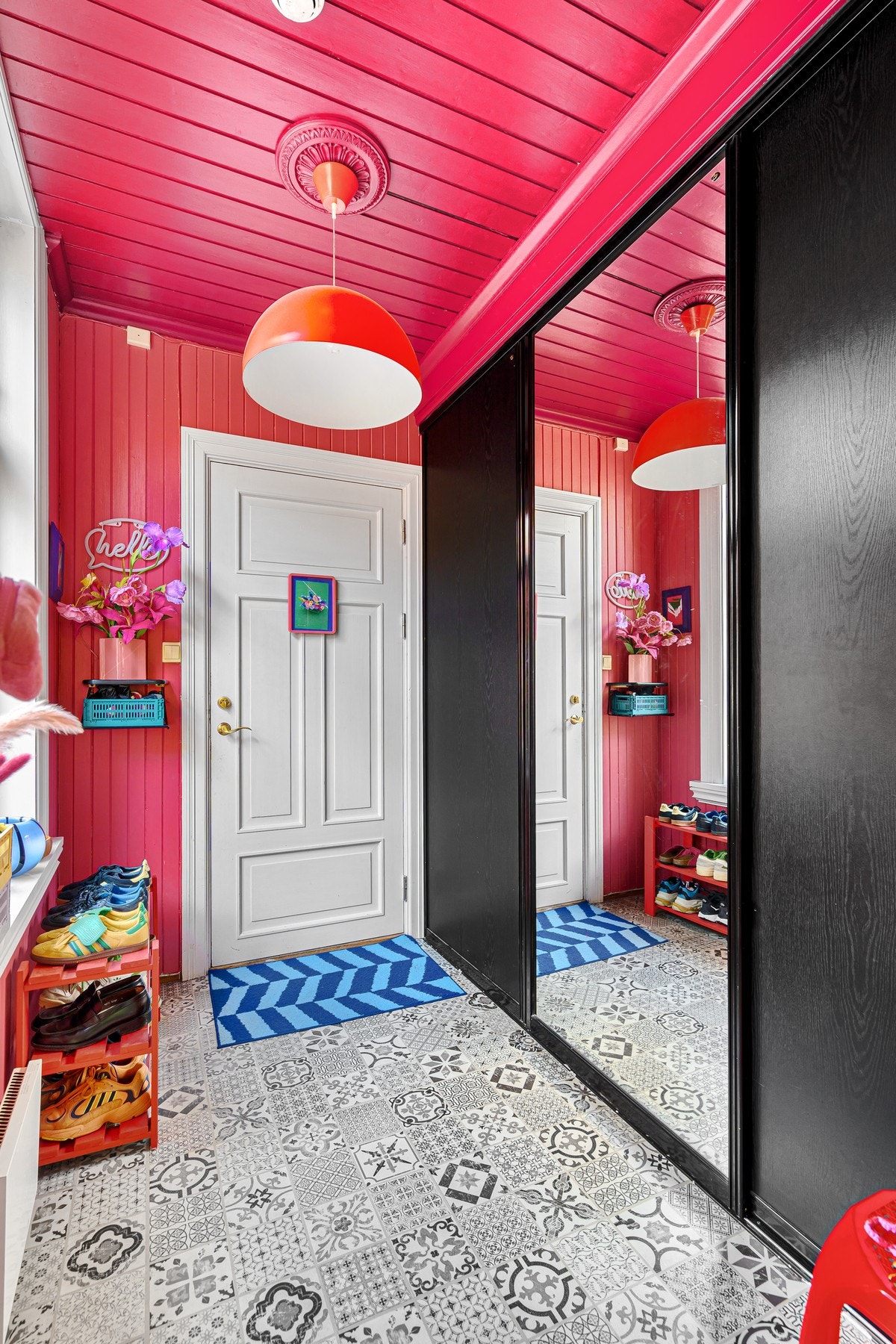 Her er det god plass til skyvedørsgarderobe. Galleribilde