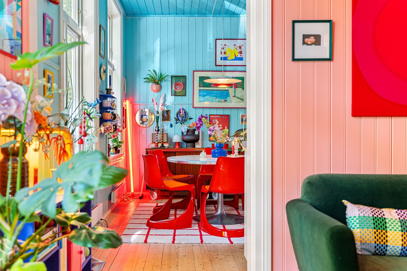 Leiligheten har lave felleskostnader på 2.100 kr i måneden. Galleribilde