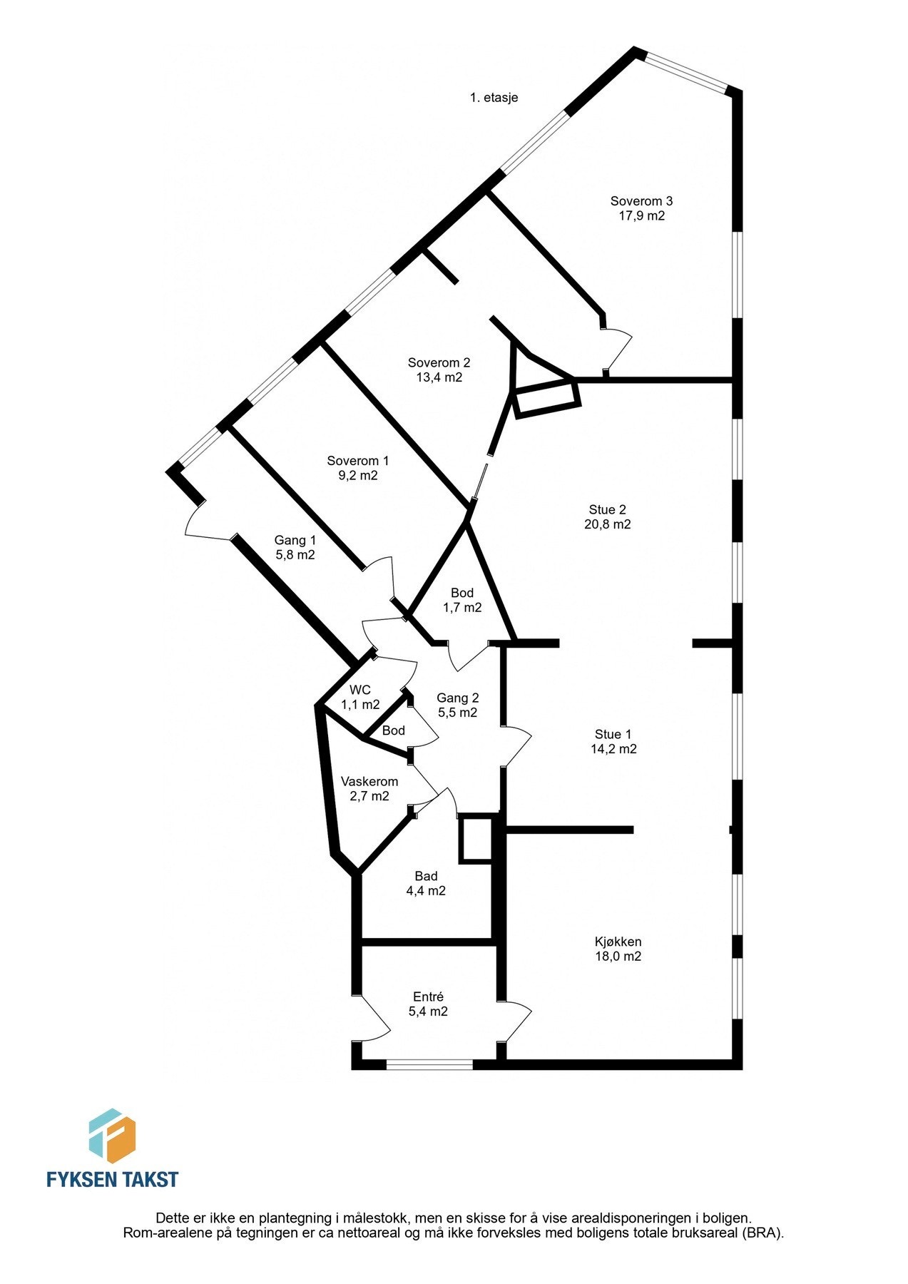 Planskisse. Galleribilde