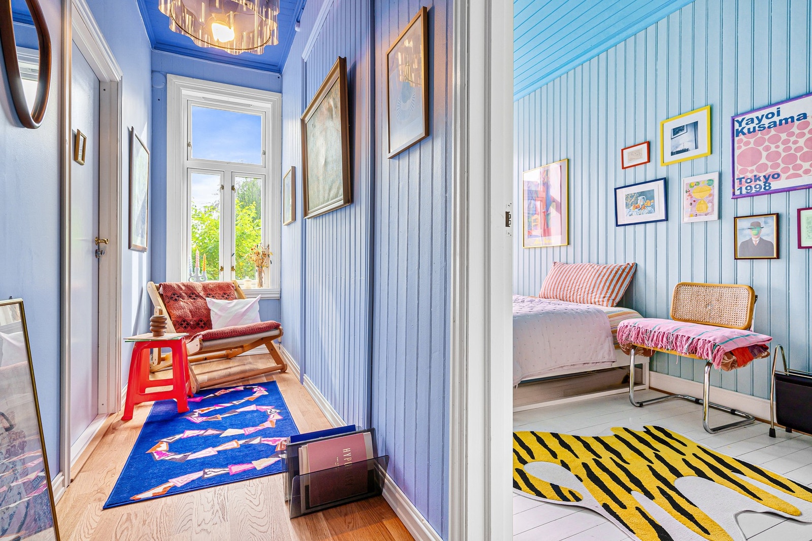 Det ble også lagt varmematter da gulvet ble lagt. Galleribilde