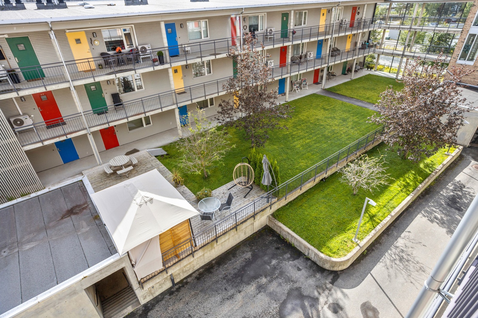 Utsikt til fellesområder Galleribilde