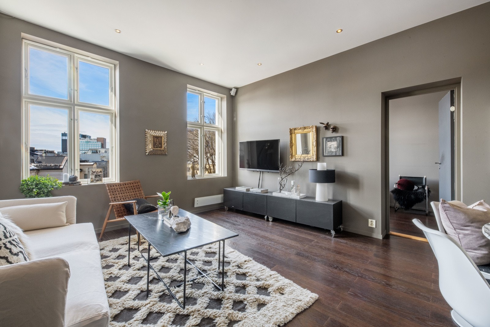 Vinduene ble byttet i regi av borettslaget i 2020. Galleribilde