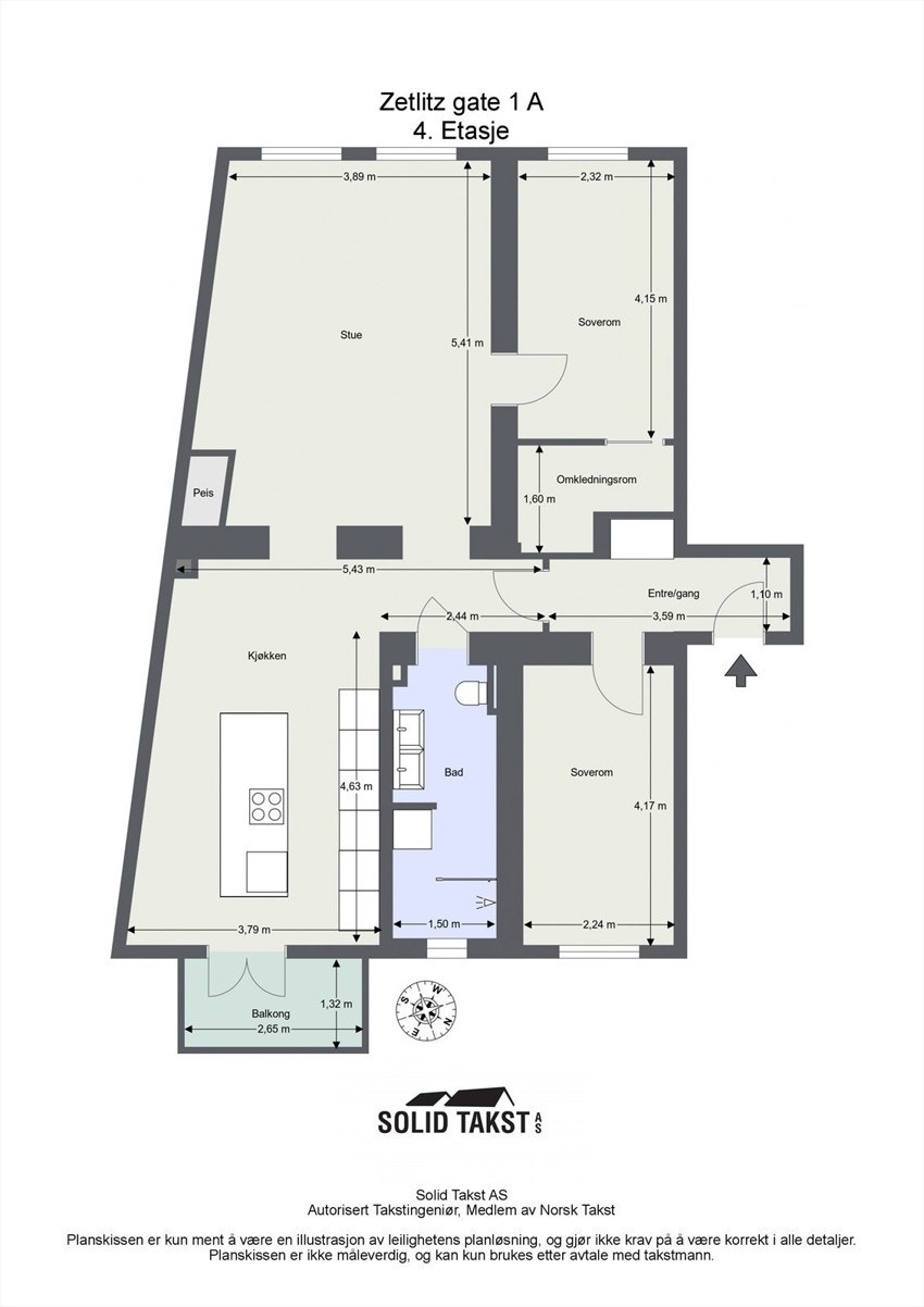 Plantegning. Galleribilde