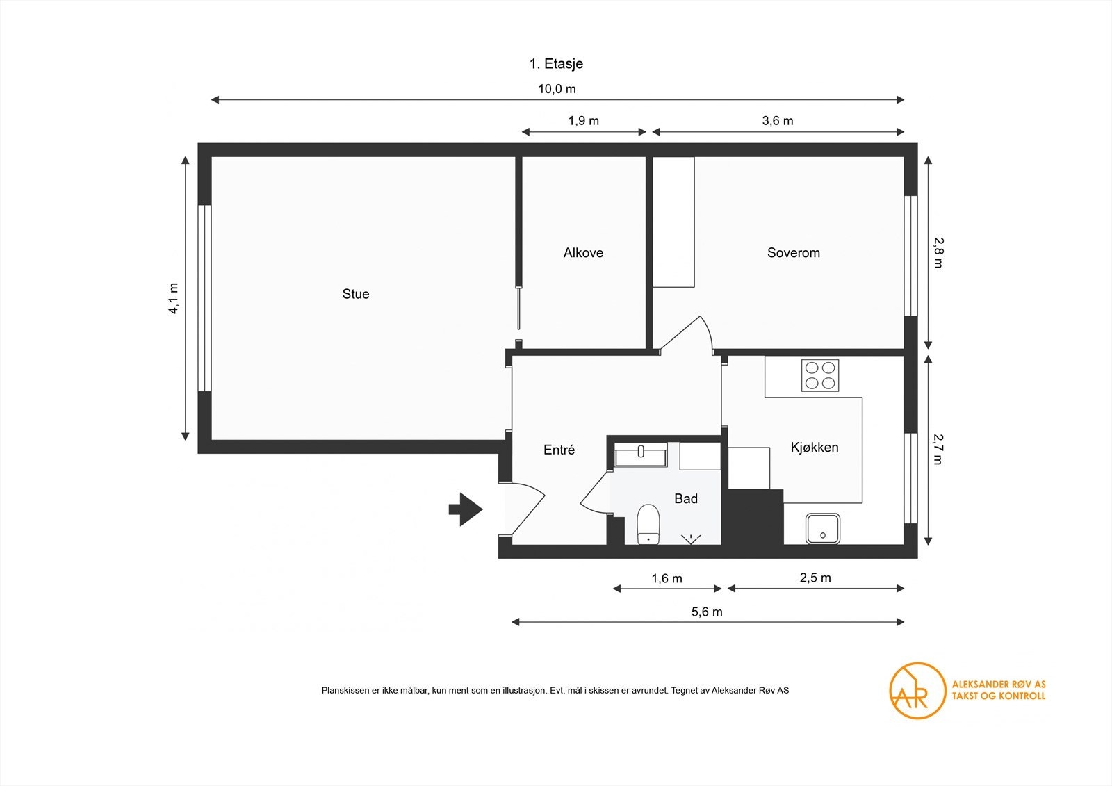 Plantegning. Galleribilde