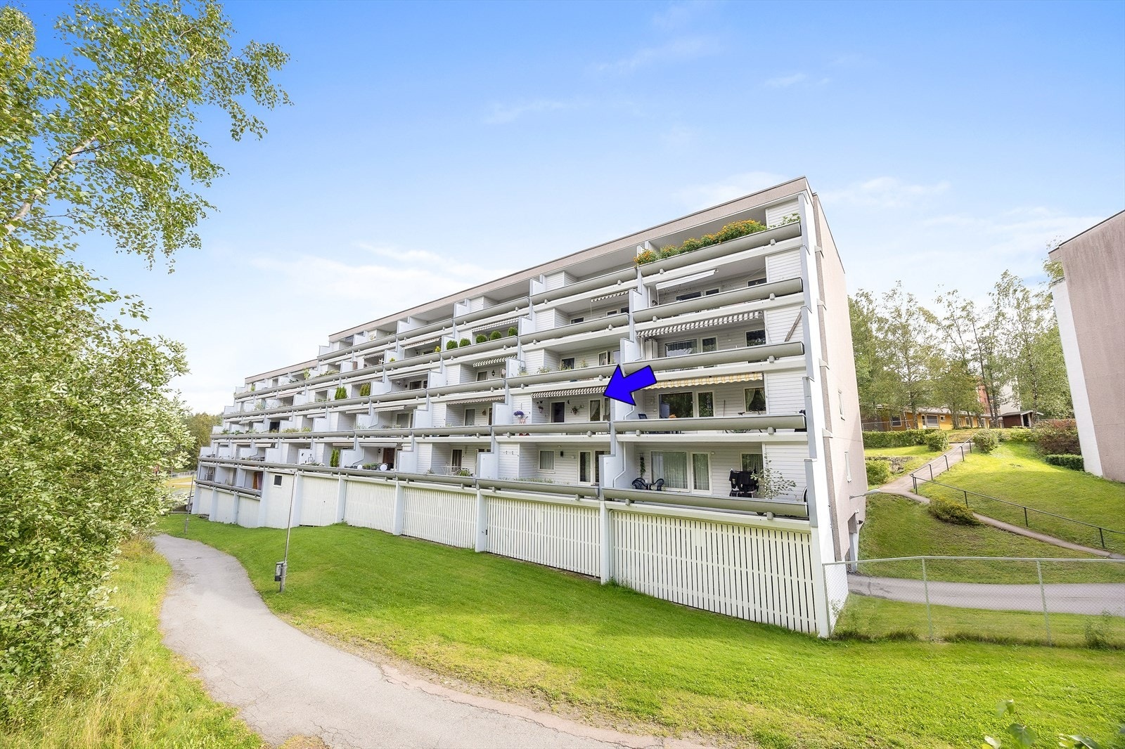 Lys og romslig 2-roms med stor balkong og garasjeplass med en populær beliggenhet på Vestli Galleribilde