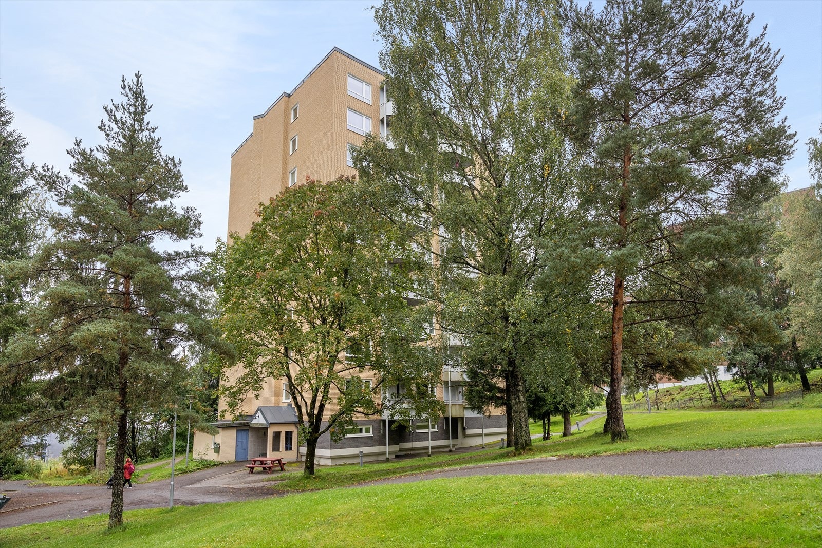 Borettslaget består av 496 andelsleiligheter. Galleribilde