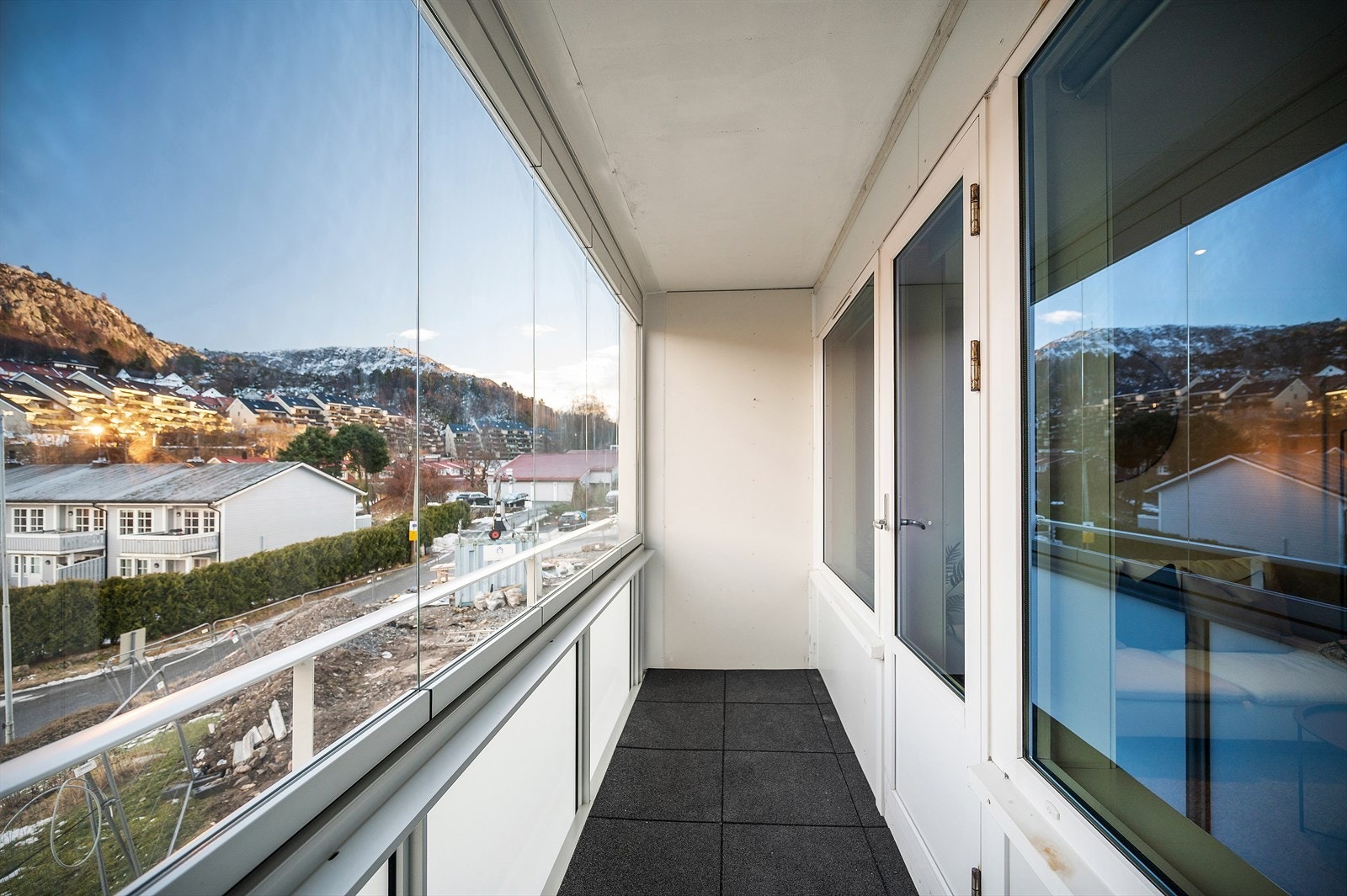 - Denne balkongen måler 4,2m² - Galleribilde