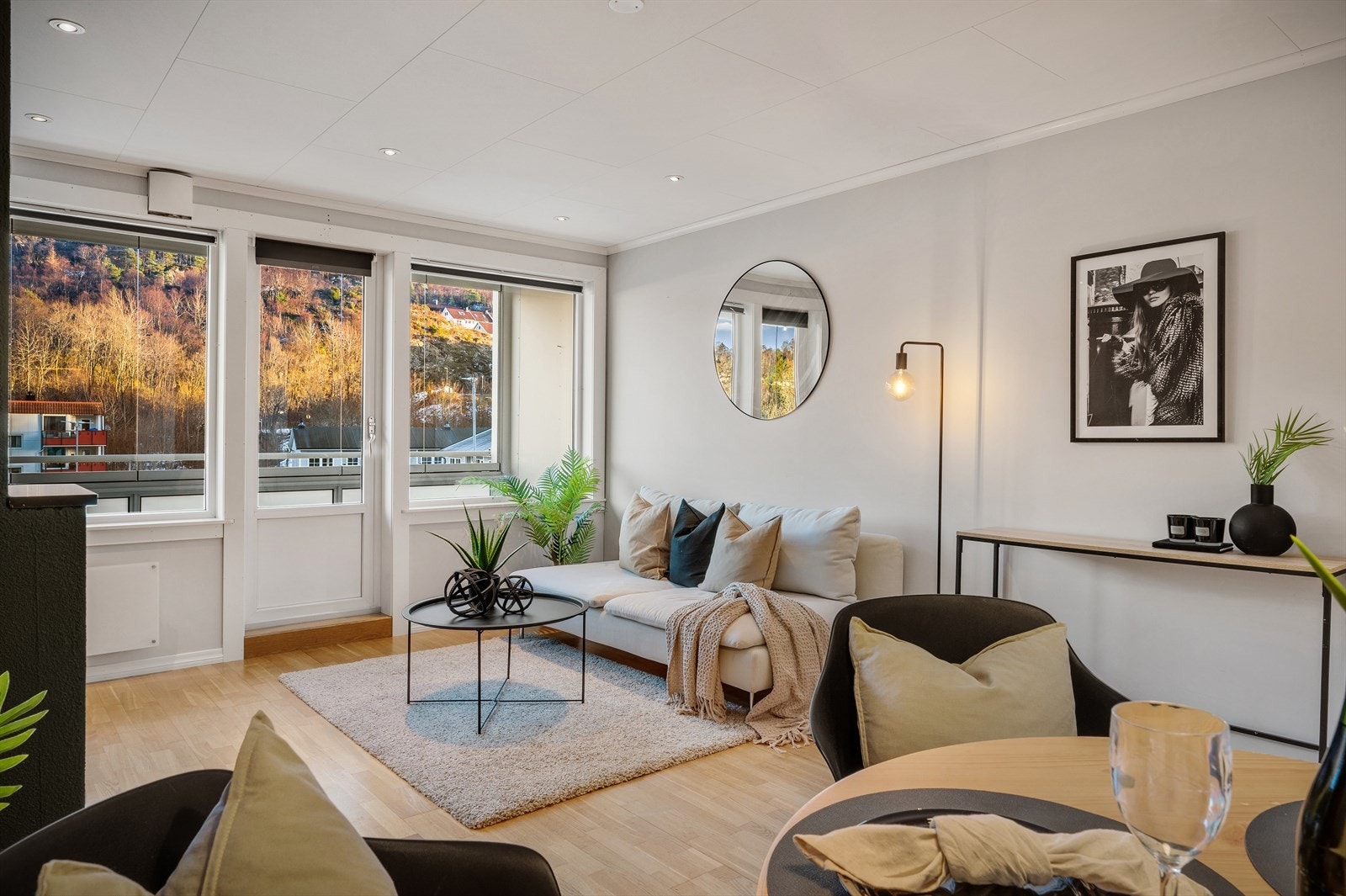 - Stuen måler 20m² - Galleribilde