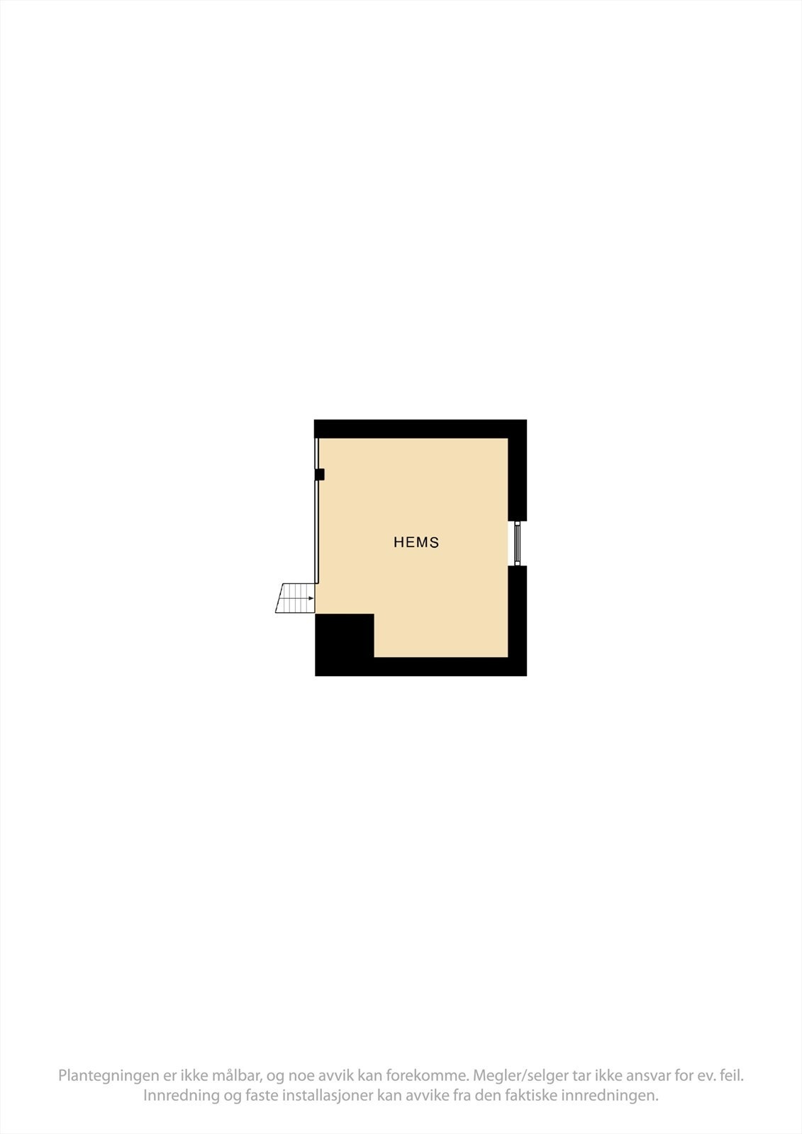 Plantegning hems Galleribilde