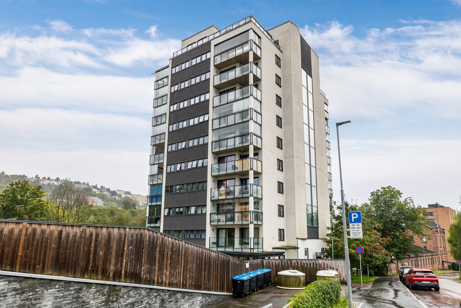 Fasade - bygget er fra 2012. Galleribilde