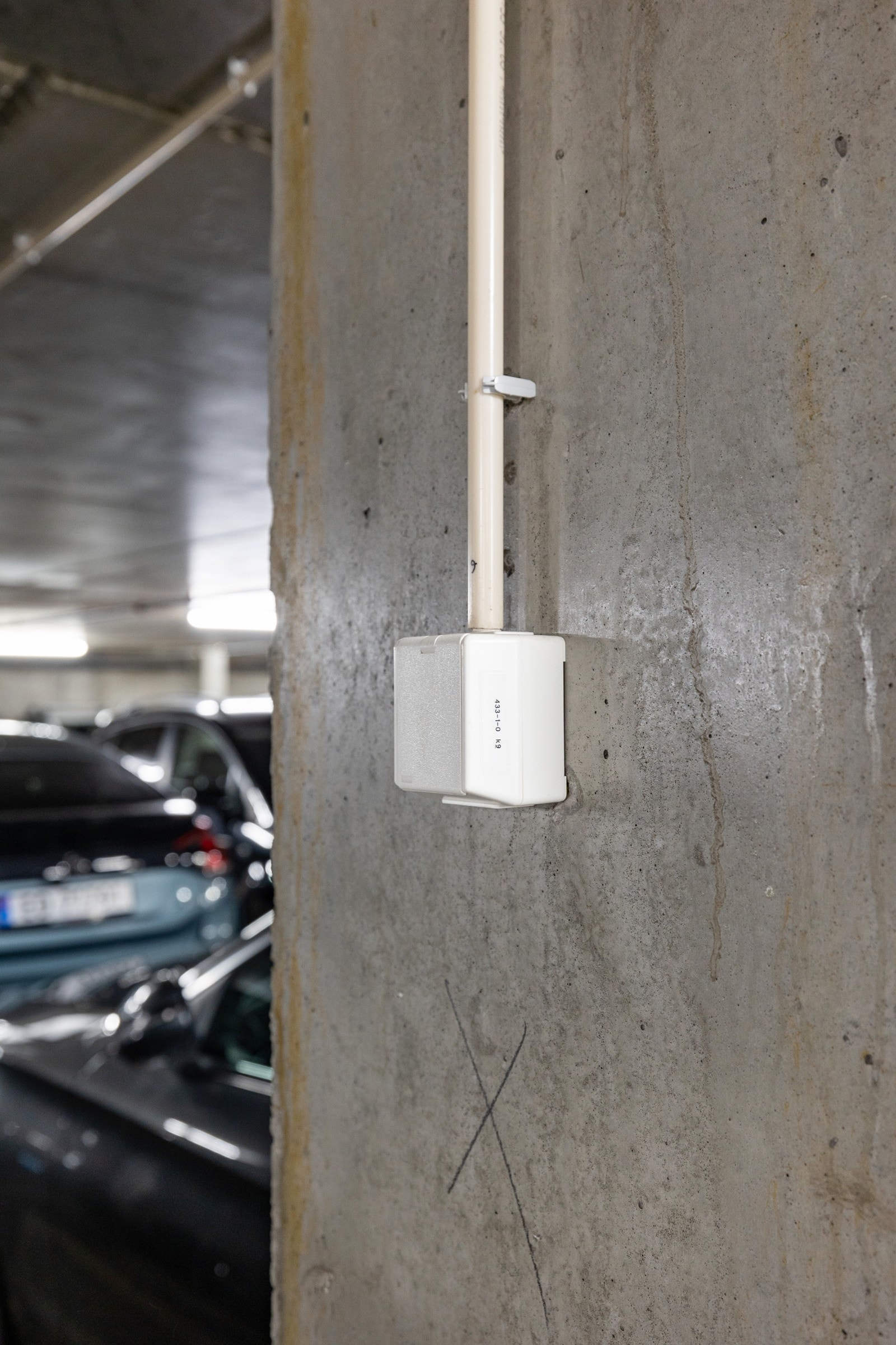 Mulighet for å koble til el-billader. Galleribilde