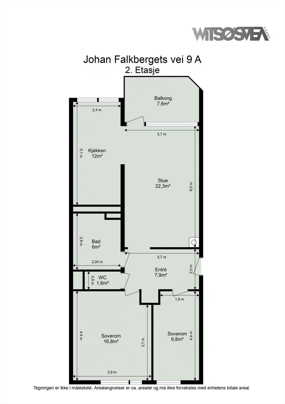 Planskisse. Galleribilde