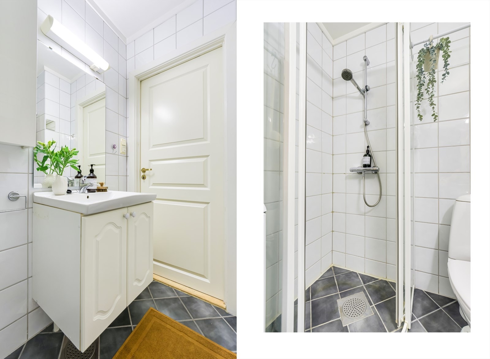 Varmekabler i bad. Termostat til varmekabler er montert ny i ca 2014 i henhold til eier. Galleribilde