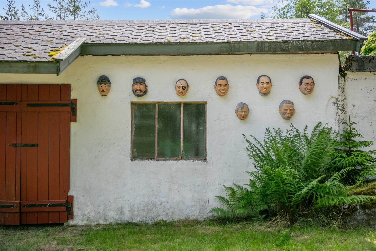 Her overtar man et stykke lokalhistorie i Hakadal. Galleribilde