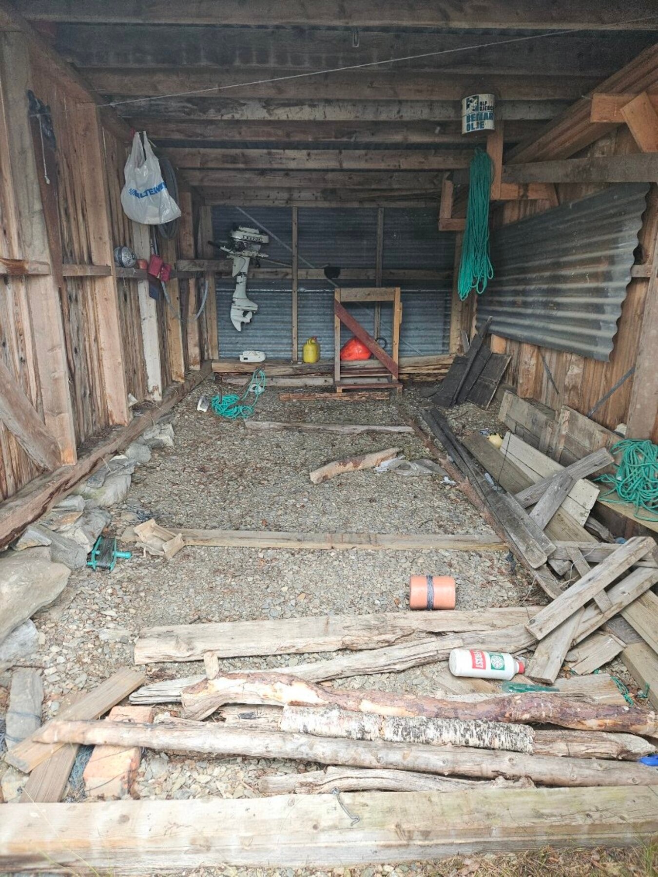 Privat bilde av naustet Galleribilde