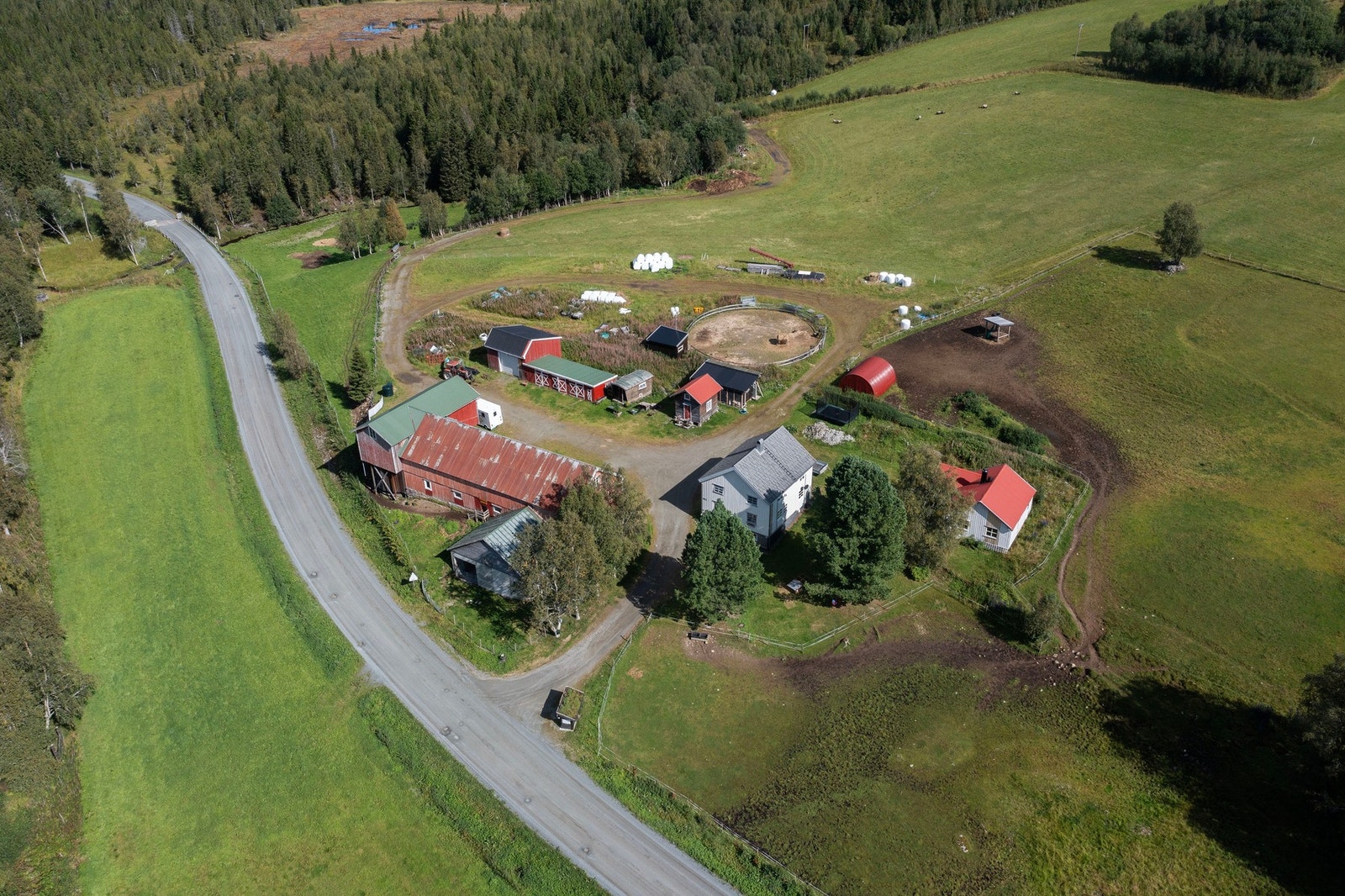 Dronefoto Galleribilde