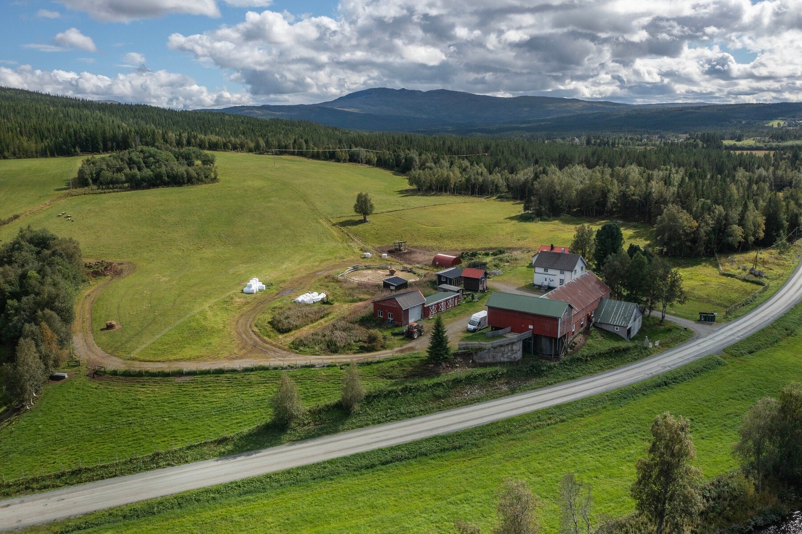 Dronefoto Galleribilde