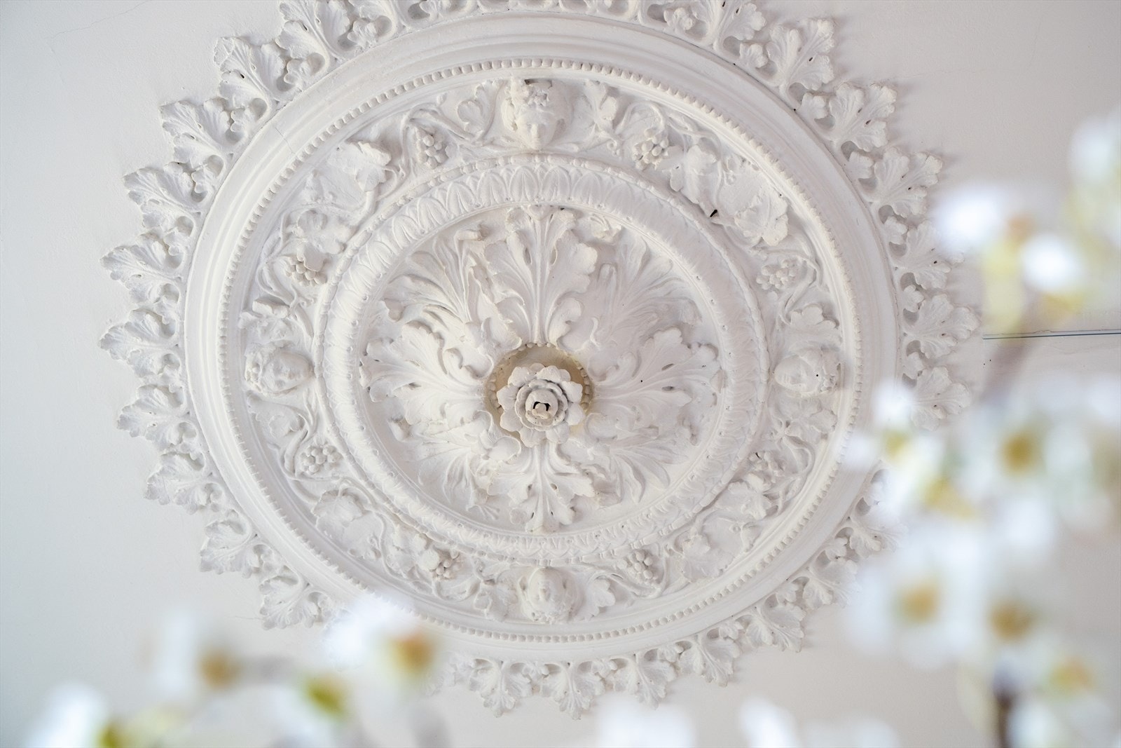 Leiligheten er en sjelden perle og byr på en rekke klassiske detaljer som stukkatur/rosett. Galleribilde
