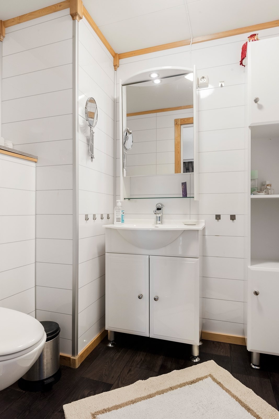 Toalettrom i andre etasje er oppusset i senere tid. Galleribilde