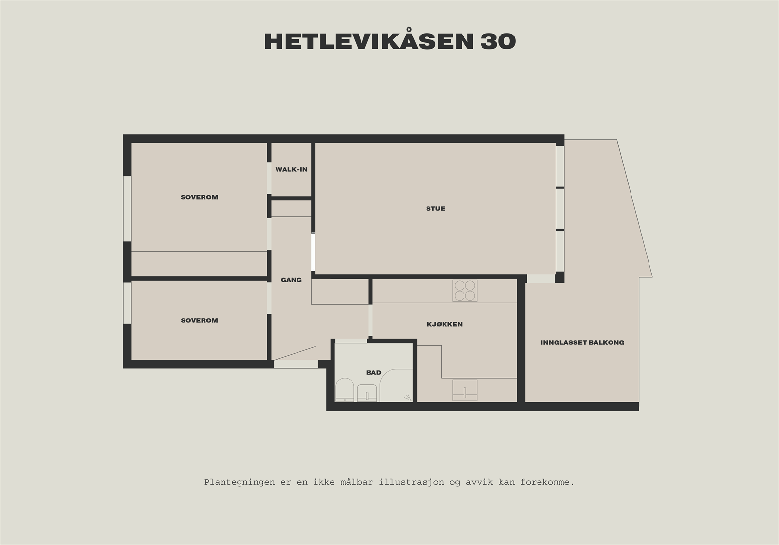 Planskisse Galleribilde