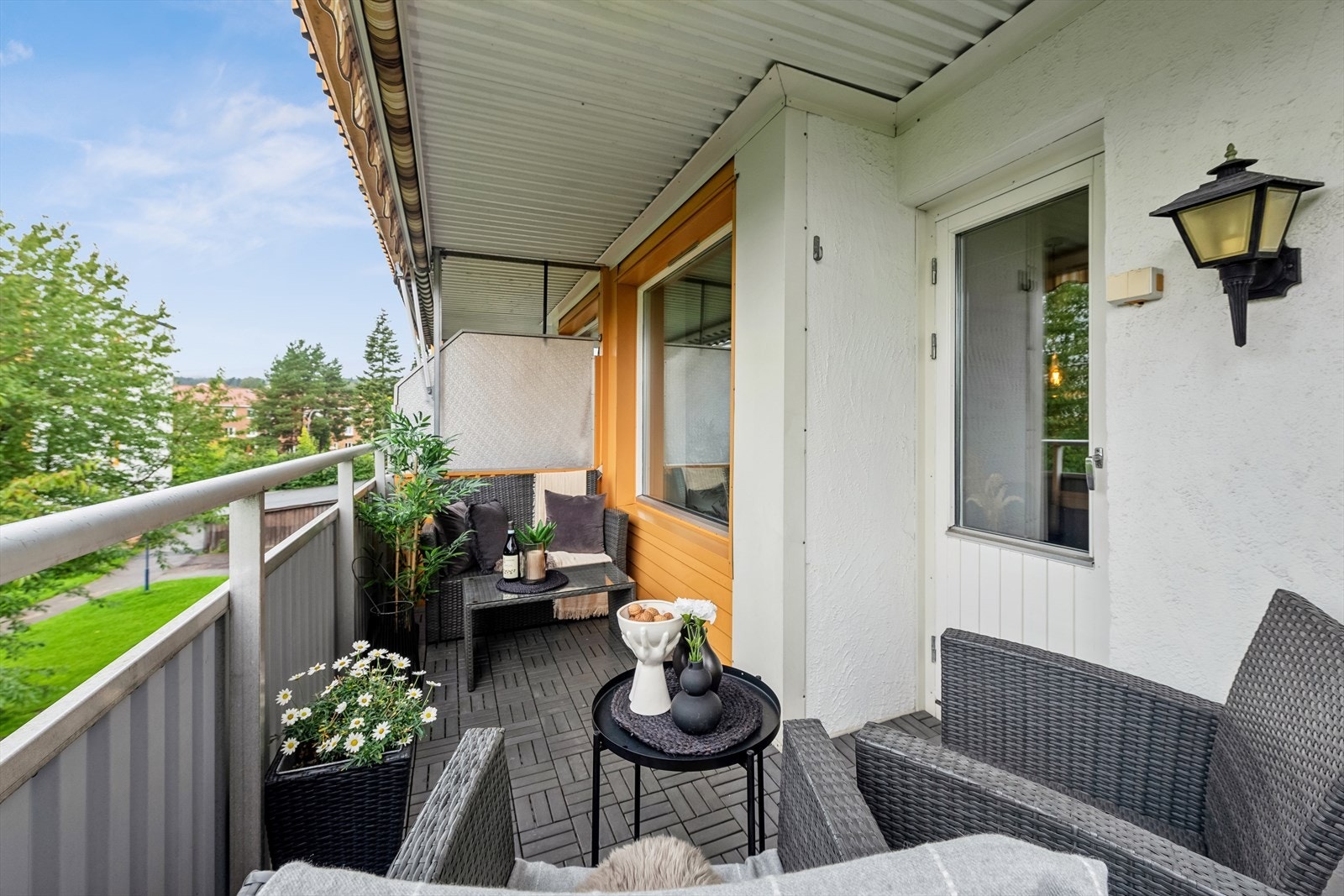 Her er det tillatt med elektrisk-/gassgrill, perfekt for varme sommerdager med dine nærmeste. Galleribilde