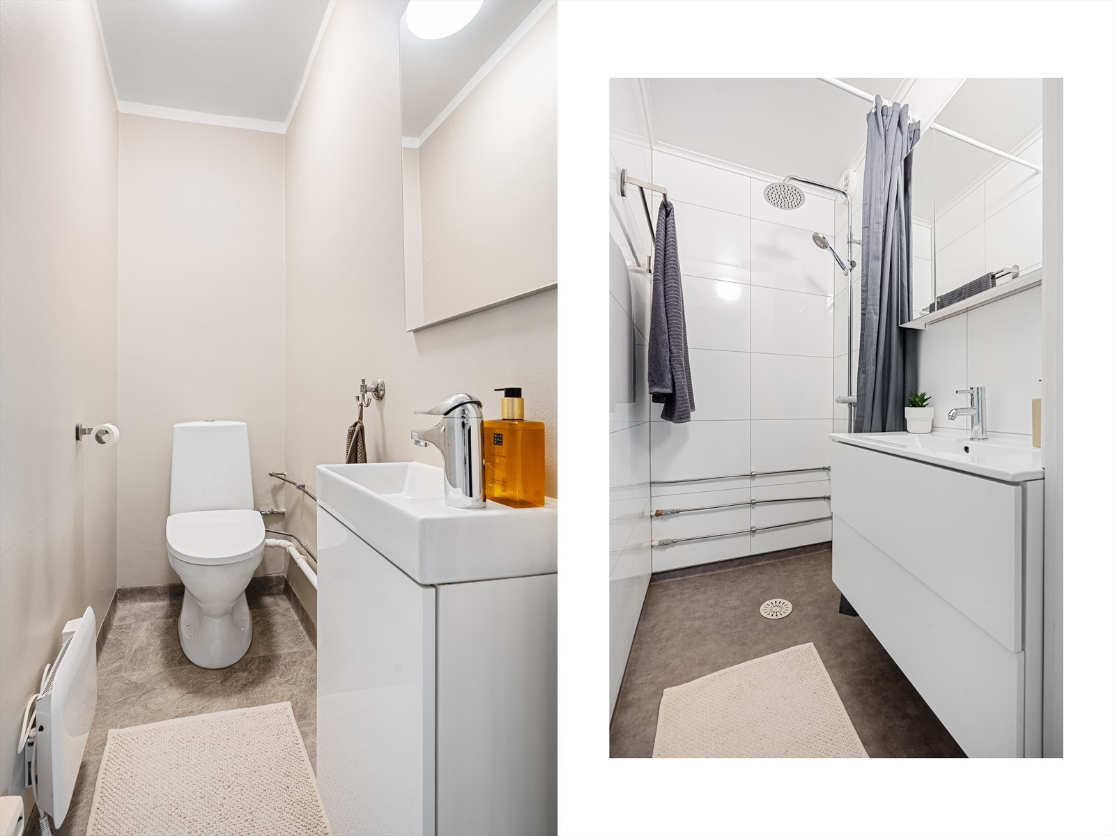 Badet ble pusset opp i 2021 hvor det ble lagt nytt belegg, nye baderomsplater, ny baderomsinnredning med speil over, samt at det ble byttet sluk og rør. Det ble også lagt nytt belegg på toalettrommet. Arbeidene ble utført av fagfolk. Galleribilde