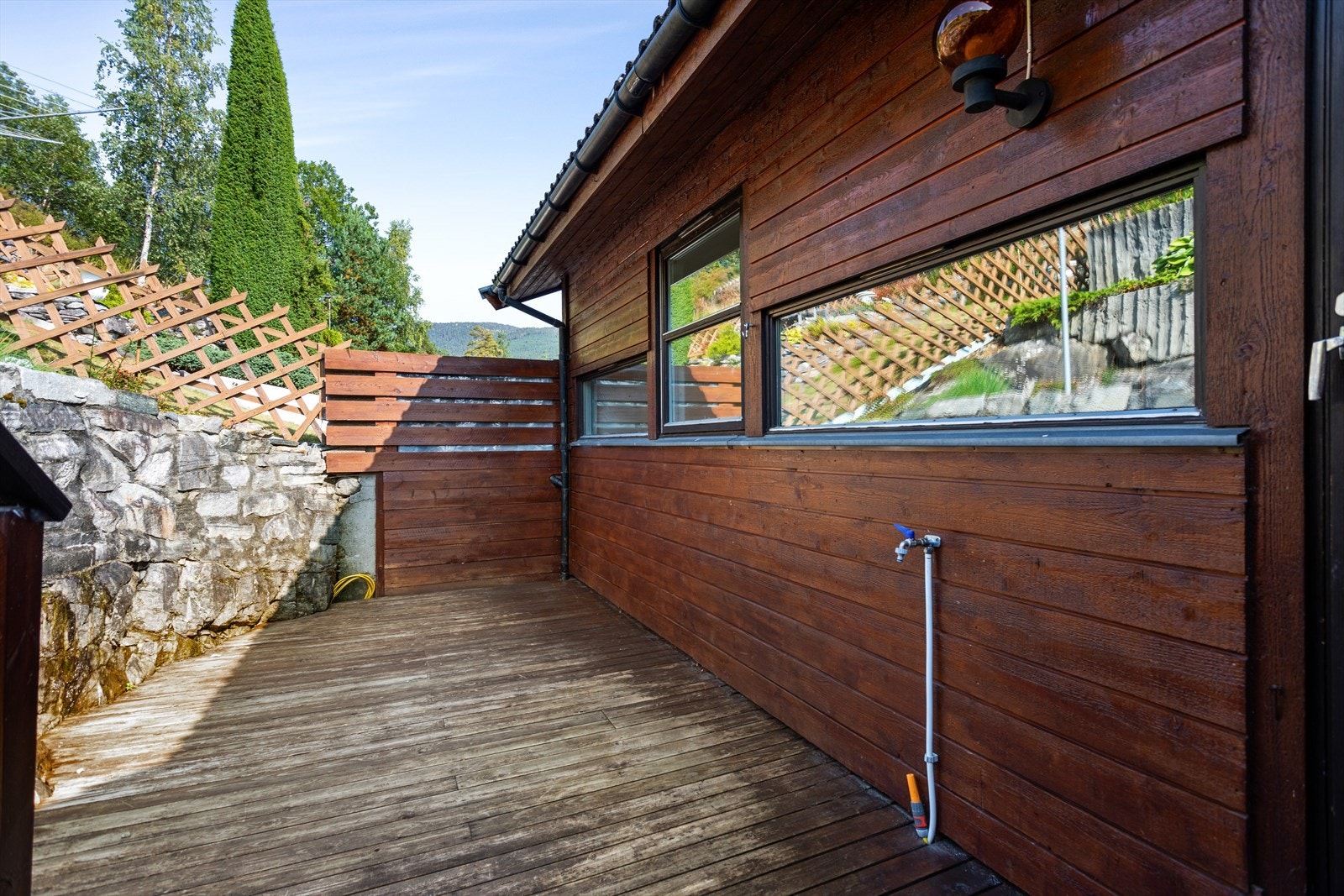 Her sit du usjenert med lite innsyn. Galleribilde