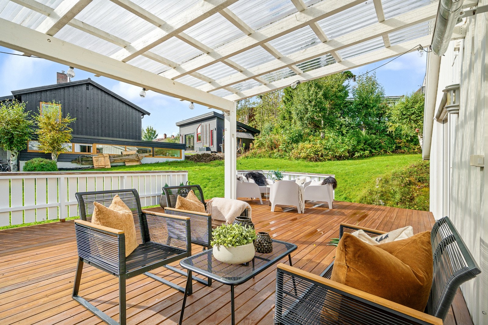 Her kan man nyte kaffe på morningen! Galleribilde