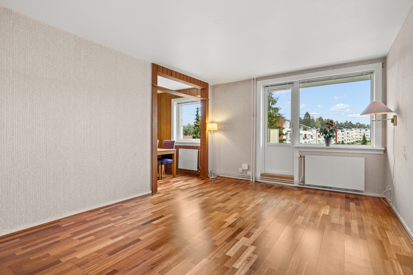 Leiligheten har en eldre standard og fremstår med et stort potensial Galleribilde