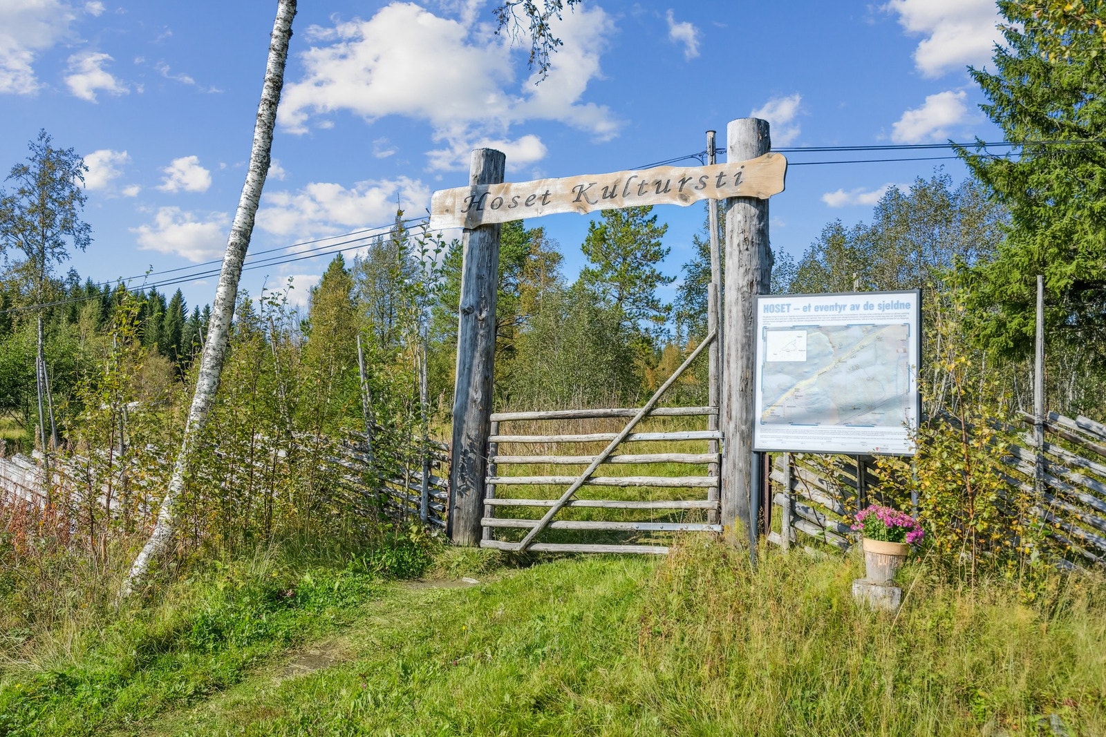 Du har en rekke friluftsmuligheter rett utenfor døren. Galleribilde