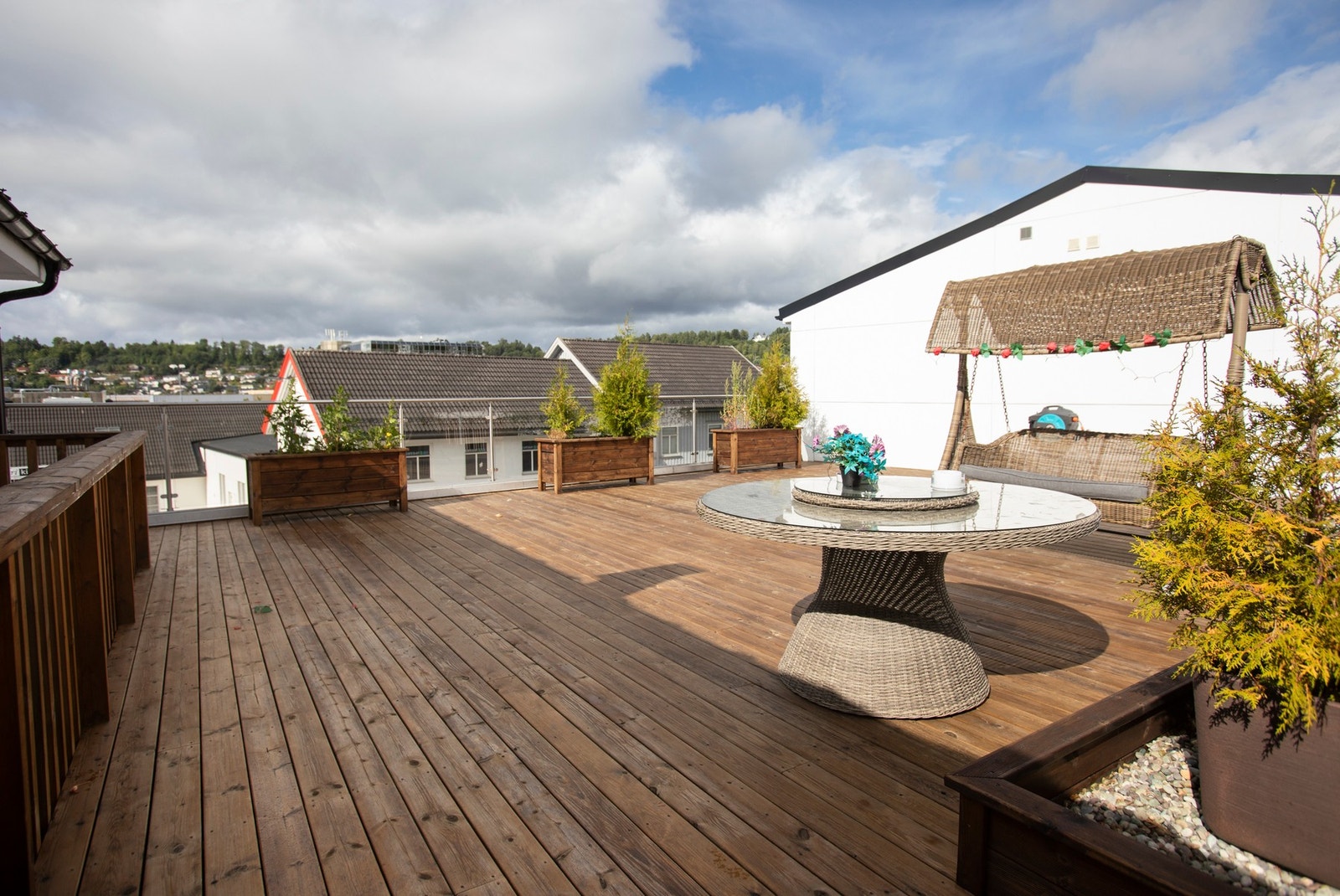 Det er i tillegg en stor felles takterrasse Galleribilde