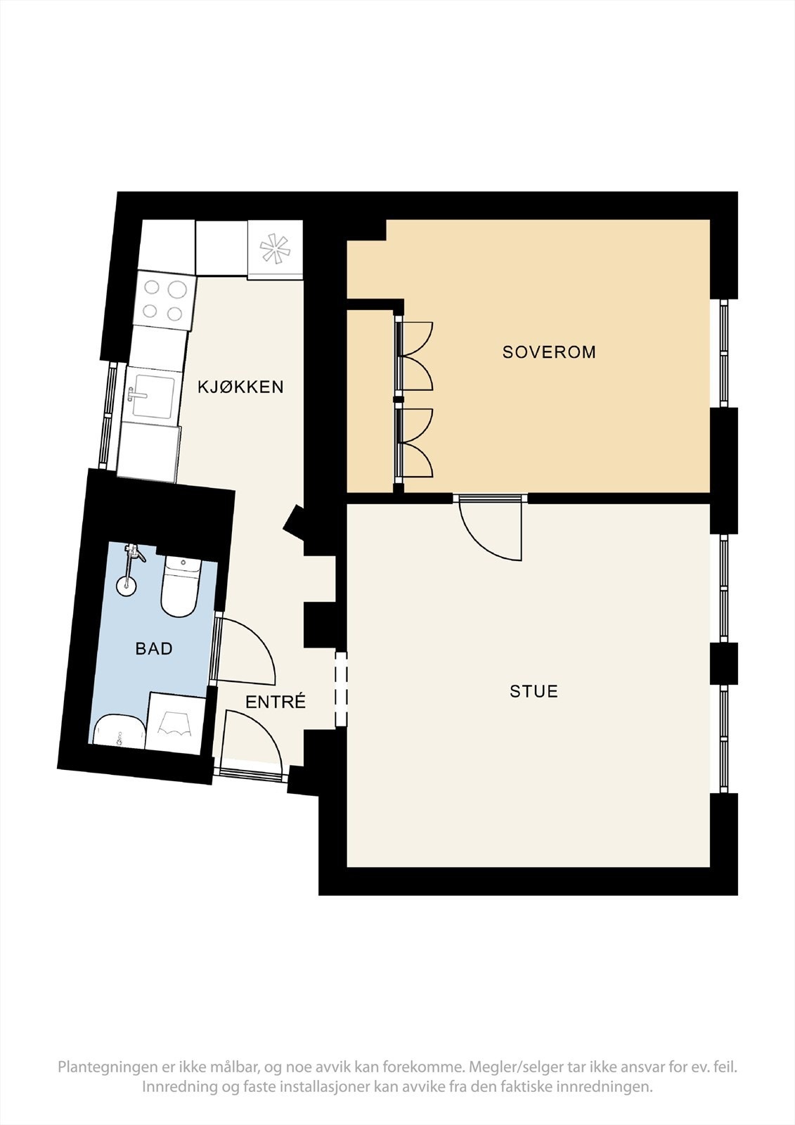 Plantegning. Galleribilde