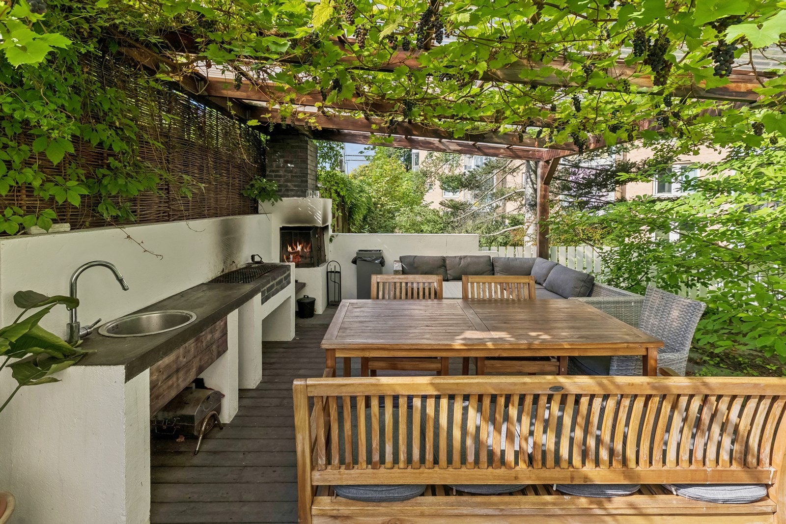 Her er det god mulighet for å samle venner og famile for en hyggelig sammenkomst. Galleribilde