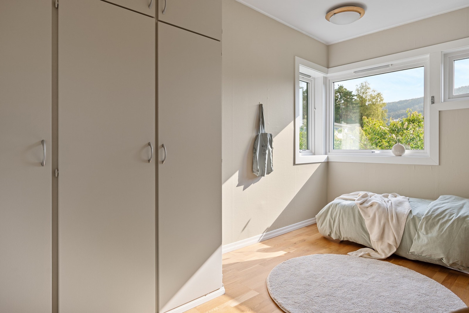 - Plassbygd skap med god plass til oppbevaring - Galleribilde