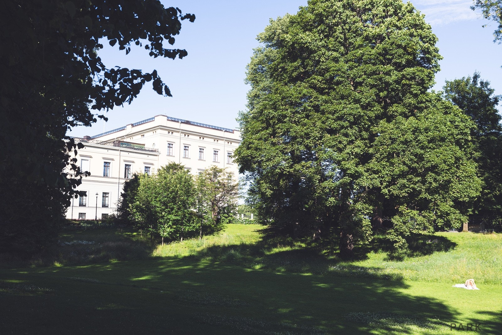 Det er også kort vei til slottsparken. Galleribilde