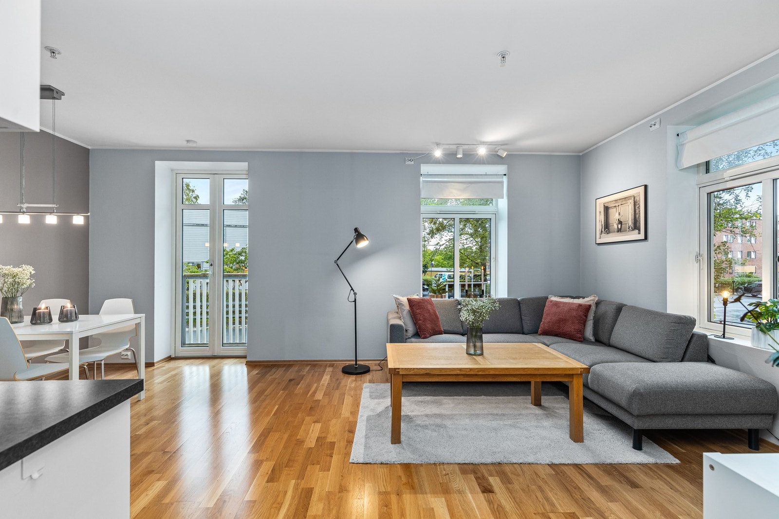 Stor og romslig åpen løsning. Galleribilde