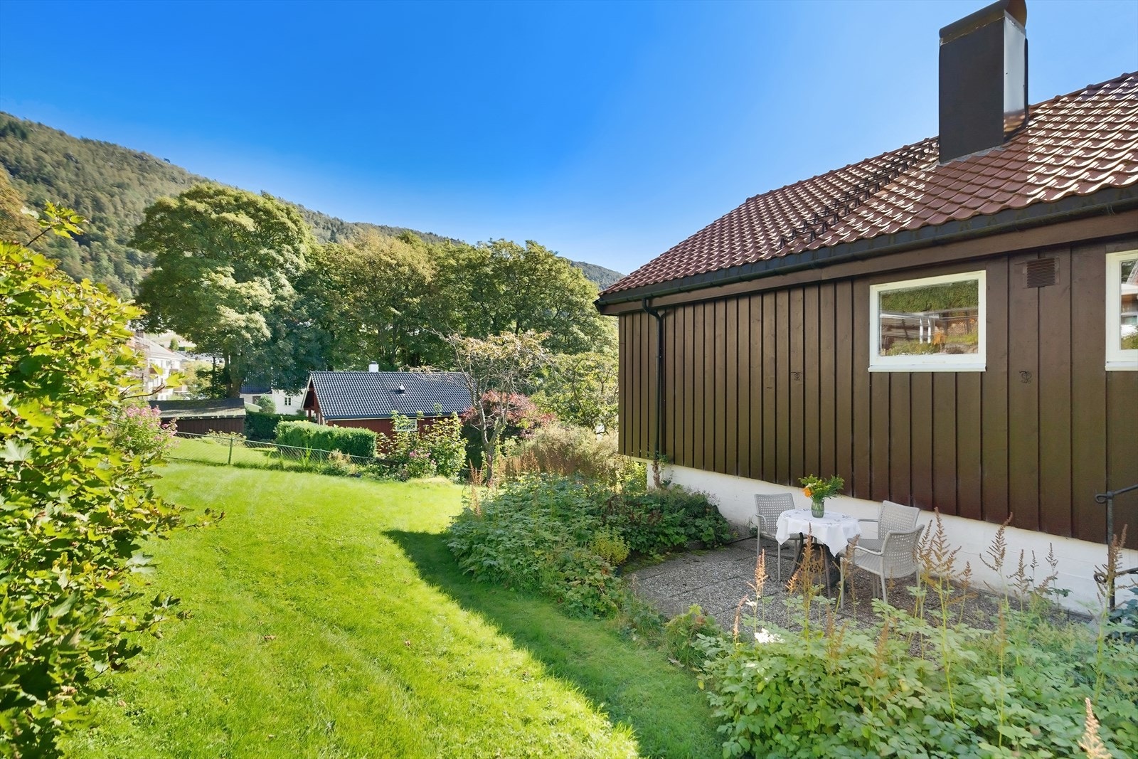 Taktekking ble skiftet i 2007, arbeid utført av Fana Blikk AS. Dvs. ny papp, lekter og takstein. Avtrekkshette på tak ble byttet i 2023. Fasadene ble beiset i 2019. Galleribilde