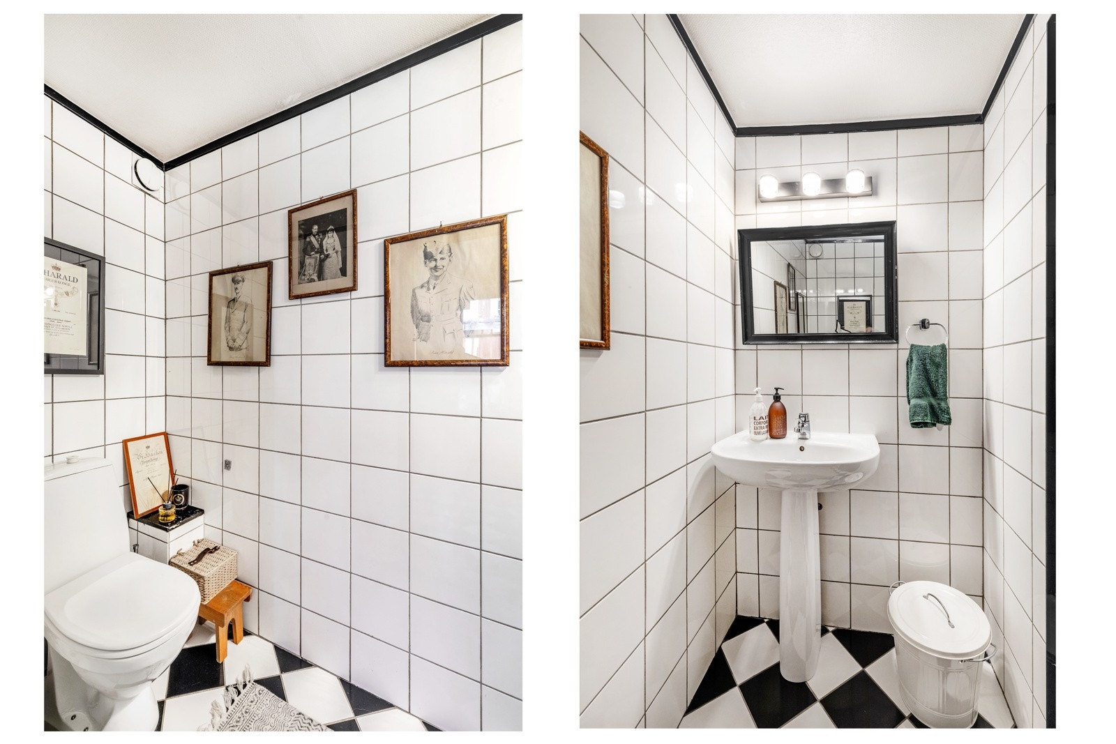 Separat wc med servant i 1.etg. Galleribilde