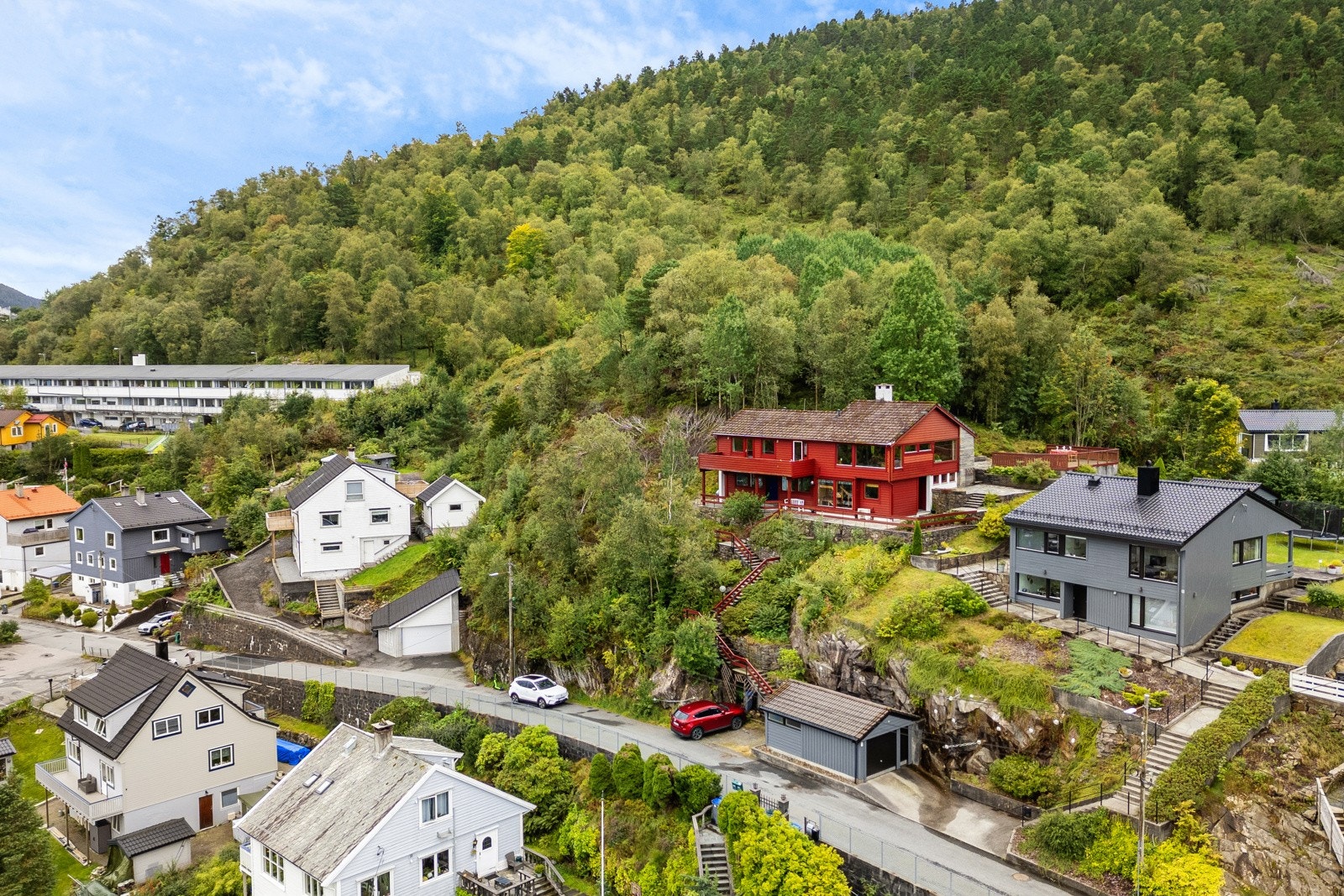 Her bor du sentralt, samtidig tilbaketrukket fra trafikk og støy. Galleribilde