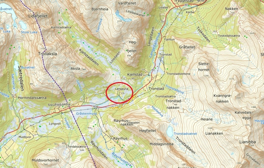 Langøylia ligger fint til på Tronstad. Velkommen til visning. Galleribilde