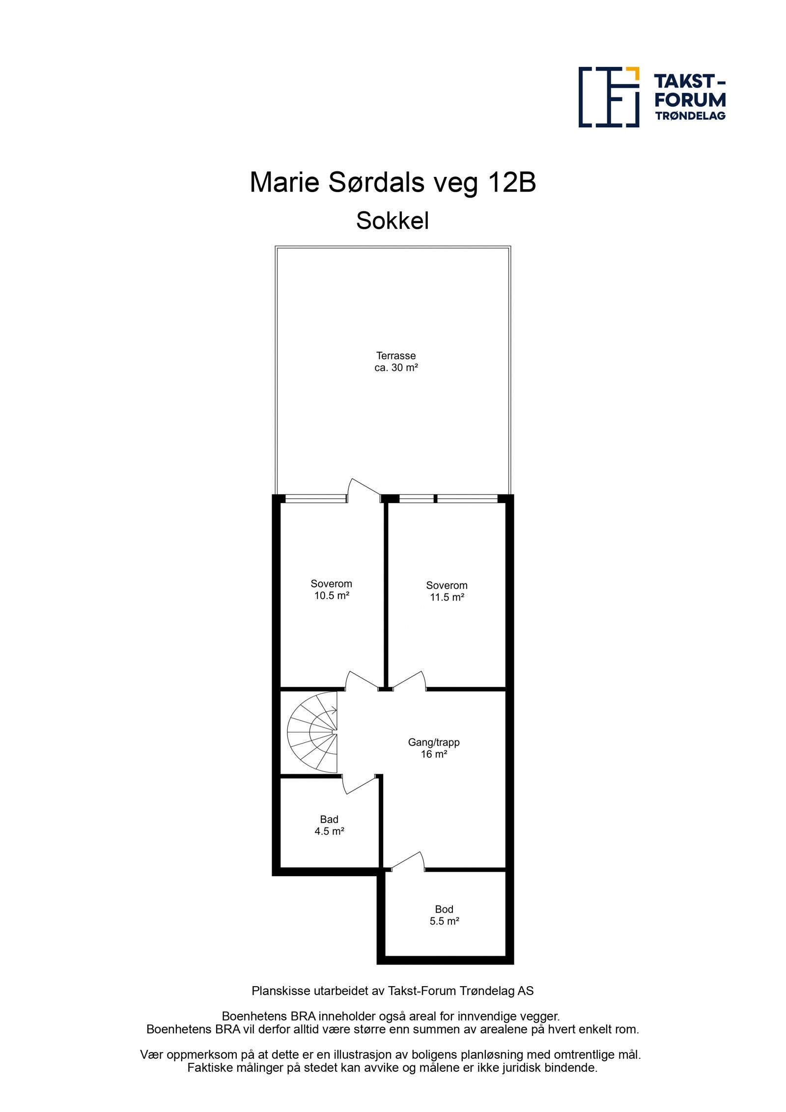 Planskisse 2.etasje. Galleribilde