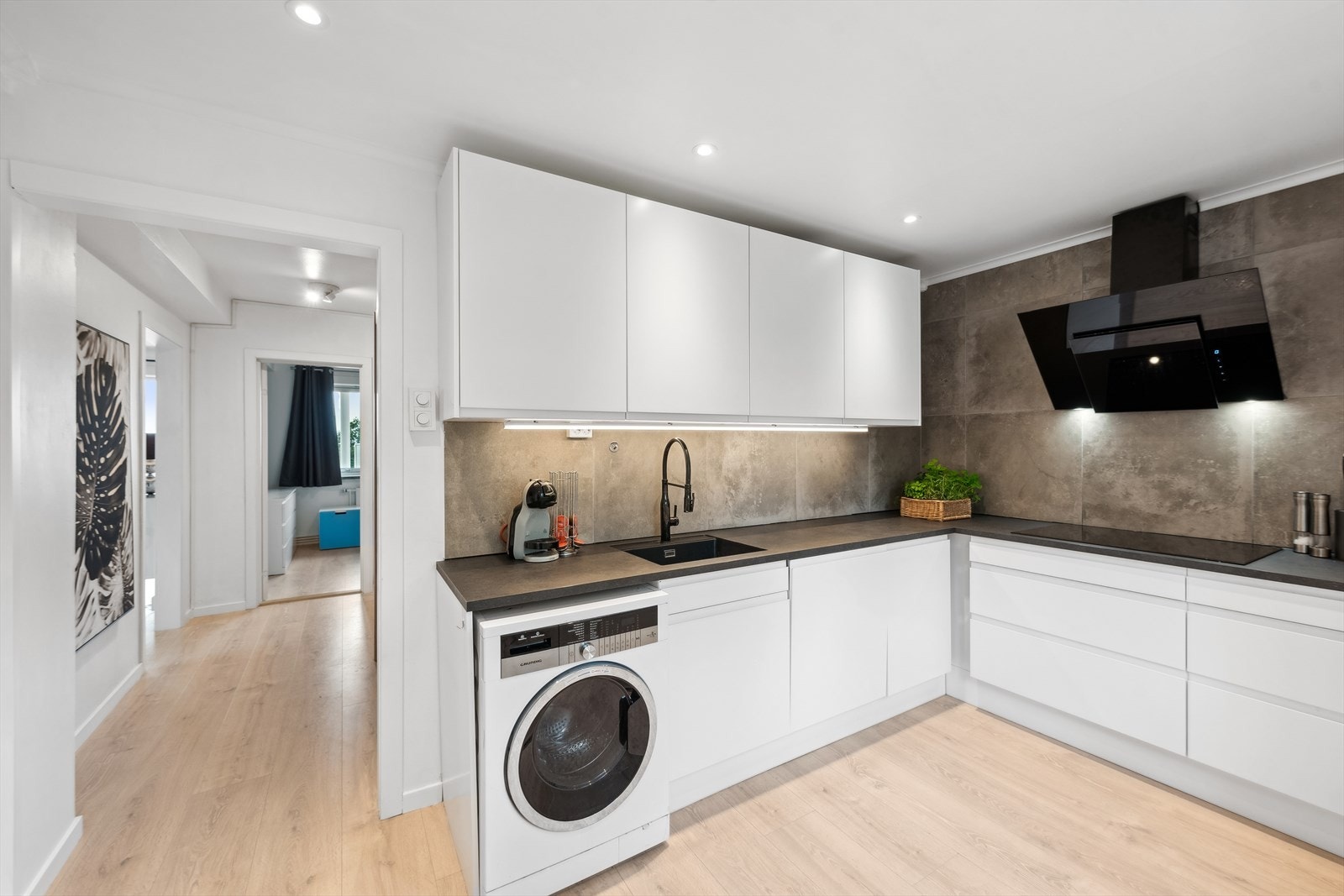 Opplegg for vaskemaskin Galleribilde