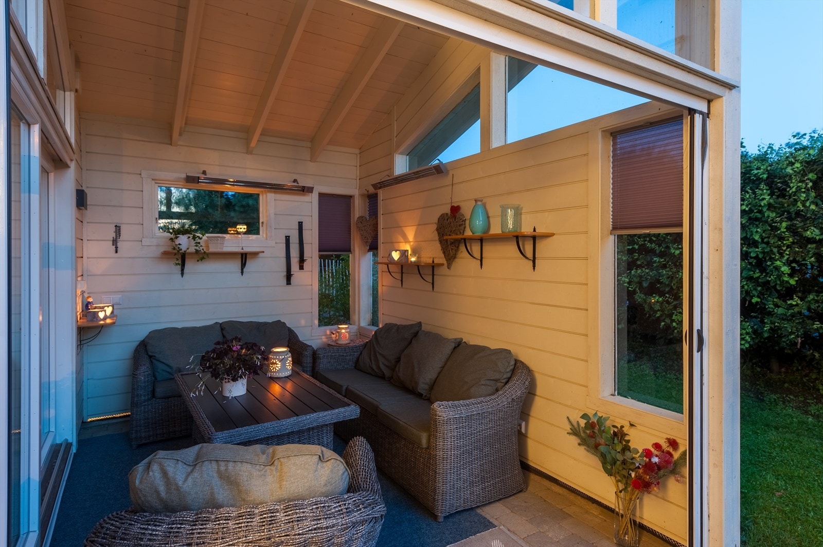 En lun plass som forlenger utetiden. Galleribilde