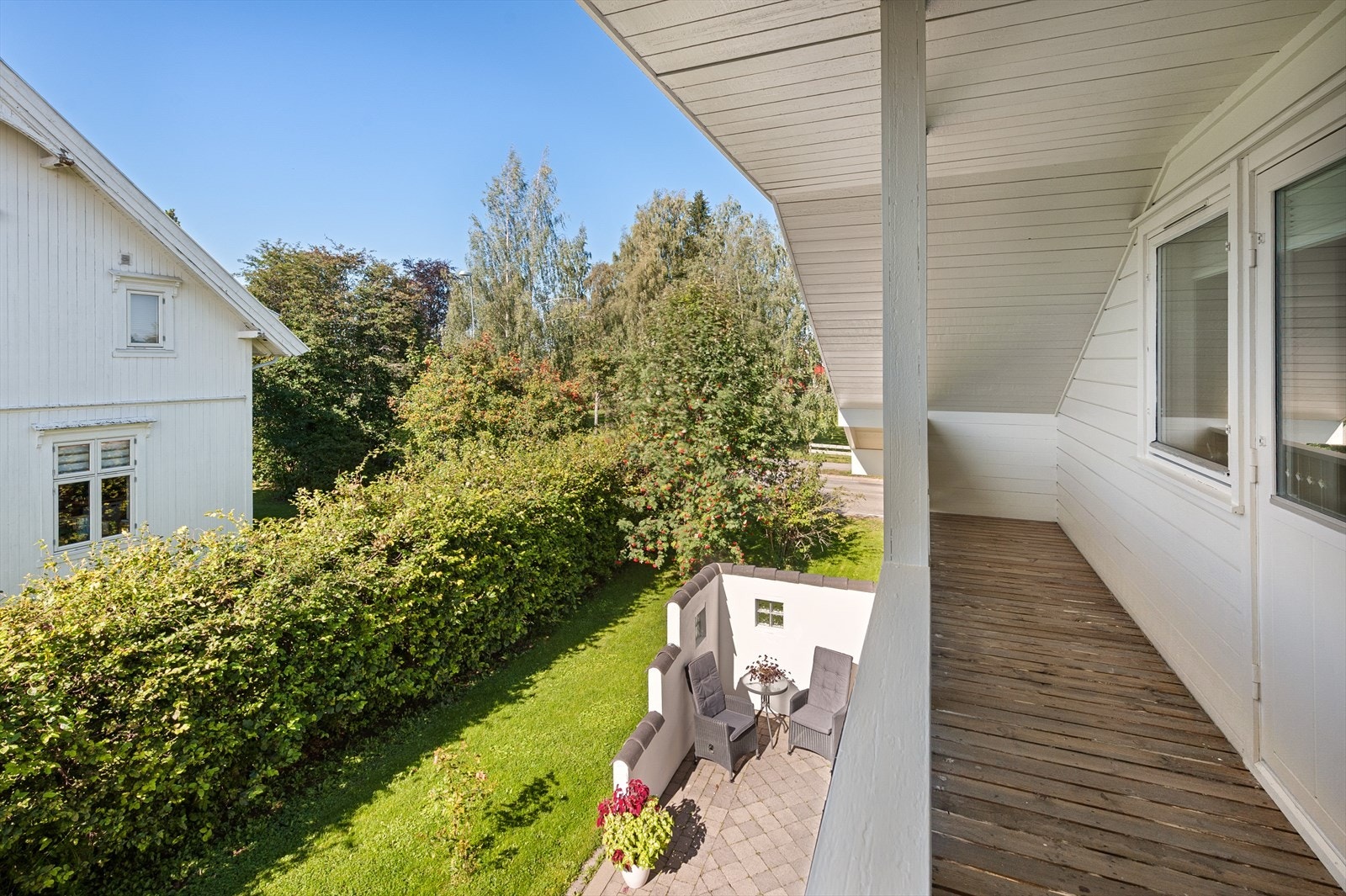 Balkongen på 9 kvm er vendt mot vest. Galleribilde